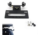 Apto para Ducati Monster 400 620 695 750 800 900 1000 S2 S2r S4 S4r Soporte de soporte de matrícula Cola trasera Eliminador de guardabarros ordenad...