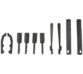 1 juego de kit de reparación de parasol parasol para parasol 54107198762 apto para X5 E70 06-13 F15 13-18 Negro
