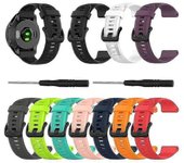 Correa de repuesto 22mm Compatible Garmin Forerunner 945 935 Fenix 6 Quatix 5 Rojo de la sandía