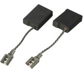 vhbw 2x Escobilla de carbón compatible con la herramienta eléctrica Bosch GWS 20-230 J, GWS 20-230 H, GWS 20-230, GWS 20-180 S, GWS 20-180 JH - Ala...