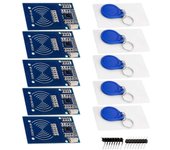 Kit RFID RC522 con Lector, Chip y Tarjeta 13.56 MHz SPI Compatible con para y para azul
