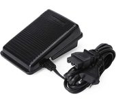 Pedal de la máquina de coser, control de pie electrónico de 1 pieza con cable, piezas de la máquina de coser (enchufe de la UE 110-240V)