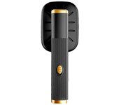 Vaporizador de viaje portátil para ropa Mini plancha de vapor 180Plancha de vapor de mano giratoria para ropa de tela negra Negro