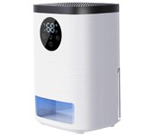 Deshumidificador para dormitorio,Deshumidificadores para el hogar con apagado automático, pequeño deshumidificador portátil para Blanco