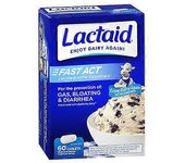 Johnson & Johnson Tylenol Lactaid Cápsulas de Acción Rápida, 60 cápsulas (paquete de 1)
