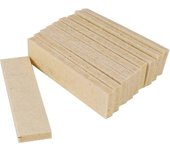 Pastillas de freno de bicicleta estática Almohadilla de arrastre de resistencia de fieltro de lana para pastillas de freno de bicicleta Pieza de re...
