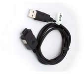 Cable de datos USB vhbw compatible con el teléfono móvil Samsung SGH i300, SGH T309, SGH S400i, SGH X460, SGH X200, SGH E860v, SGH P900, SGH P735 -...