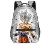 Dragon Ball Goku Mochila Cartoon Shoulder Bag Anime Print School Bag para estudiantes