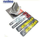 Válvula de lengüeta para Honda cr125r nsr125 1987-2000 2002 Sistema de jaula de válvula de lengüeta V Force CR NSR 125 Motos V-Force Delta 2 NSR125...