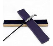 Varita mágica Malfoy Lucius Varita mágica Juguete Metal Core Wand Regalo de vacaciones, 1 pieza, color como se muestra en la imagen