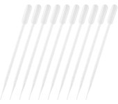 50 Piezas 10ml Plástico Transparente Transferencia Pipeta Pasteur Pipetas Goteros Claro