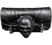 Halloween Skull Motorcycle Fork Bag Saddle Bags Maleta Moto Accesorios Equipaje Tool Bag Manillar Almacenamiento Negro