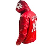 Kartex Suits Chaqueta de cuero Ny Yankees Letterman Varsity Xs