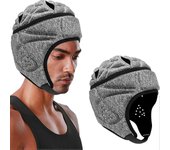 Lucky Z Cascos de fútbol, casco acolchado suave para rugby flag football