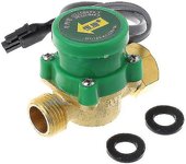 Ht-120 G1/2 "-1/2" Bomba de circulación de agua caliente y fría Booster Flow Switch 1.5a
