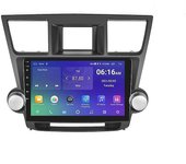 Para Toyota Highlander 2009-2014 Radio del coche Reproductor de vídeo multimedia Navegación GPS Carplay Car Stereo