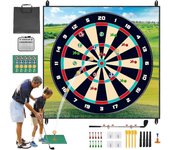 Juego de astillado de golf, tapetes pegajosos de golf / dardo para niños adultos al aire libre en interiores, 100% nuevo 180cm