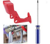 Para Dyson V10 V11 Reemplazo del botón del interruptor de gatillo rojo con destornilladores Aspiradora Parts_Th Happy H