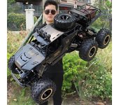 Tamaño sobredimensionado 46CM 6 ruedas 4WD RC Juguetes de coche Coche de control remoto Todoterreno 4x4 tracción en las cuatro ruedas Escalada Jugu...