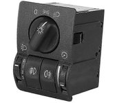 Interruptor automático de la luz principal Faro, faro antiniebla, 6240097 de control del interruptor de la luz principal para Opel G Zafira A Negro