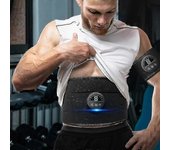 Cinturón estimulador eléctrico de abdominales - Cinturón adelgazante inteligente para los músculos abdominales