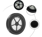 Filtro HEPA para Proscenic P10 / P10 Pro / P11 / P11 Smart / Ultenic U11 Aspiradora de mano inalámbrica Elementos de repuesto Filtros Piezas de rep...