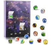 unbrand Decoraciones navideñas del Black Friday 2023 Calendario de Adviento de cuenta regresiva de 24 días de Navidad interior con 24 para niños, n...
