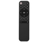 Bluetooth 5.2 Control remoto, ratón de aire para Smart Tv, caja, teléfono, ordenador, PC, proyector, etc. Mando a distancia BT5.2 Negro