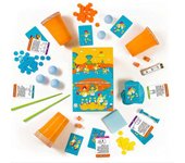 Juego de mesa multijugador de tarjetas de juego de mesa de juguete Insteresting juego de mesa de rompecabezas para la fiesta de los amigos Fundación
