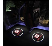 Led Emblem Lamp Car Door Logo Projector Lamp Courtesy Laser Welcome Lamp For Seat Fr Alhambra Leon Mk1 2005-2006 Car Accessories Logotipo A 2PCS