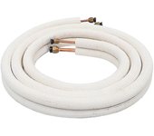 3meter Par de aires del acondicionador Tubo de bobina 1/4in 3/8in Aislado Alambre de cobre Set Piezas del acondicionador de aire R