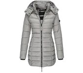 Chaquetas de algodón cálidas de invierno Capucha de longitud media Chaquetas de estilo delgado Abrigo casual simple grueso suelto con estilo para m...
