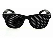 Gafas estenopeicas / gafas de rejilla para el entrenamiento ocular para la relajación