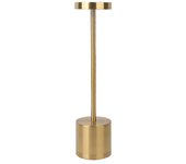 Portátil Led inalámbrico lámpara de mesa regulable recargable Bar Comedor Lámpara de comedor, 100% nuevo Oro