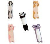 50-150cm Cojín suave largo de tamaño gigante Juguetes de peluche de gato Regalos de cumpleaños populares Niñas Niños RegalosAnimales de peluche 70c...