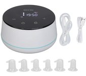 Corrector eléctrico de pezón invertido Pantalla LED recargable de bajo ruido de alta potencia Flat Nipple Puller para mujeres