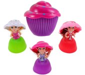 3 Pcs Kids Playset Princess Dolls Toys Cupcake Surprise Toys Doll House Cupcake Toppers Surprise Doll 3pcs