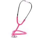 Estetoscopio profesional portátil de cabeza única Primeros auxilios Cardiología Equipo de frecuencia cardíaca Herramienta clínica emt para estudian...