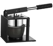 Exprimidor de acero inoxidable 304 Exprimidor Prensa manual Exprimidor manual Exprimidor portátil para cocina Bar Restaurante Negro
