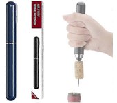 2-in-1 Air Pressure Wine Opener Easy-open Air Pump Wine Opener Travel Wine Corkscrew Handheld Wine Cork Remover G