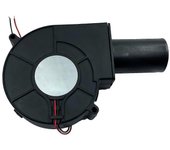 Asiv Ventilador soplador de aire de 97mmx33mm con controlador de velocidad Fuerte fuerza de viento Estufa Gabinete Extractor de humo Ventilador ali...