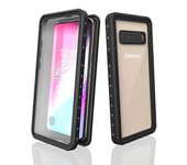 REDPEPPER IP68 Funda impermeable para teléfono celular con desbloqueo de huellas dactilares Cubierta trasera transparente para Samsung Galaxy S10 5G