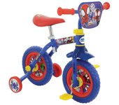 Spiderman & His Amazing Friends Bicicleta de entrenamiento 2 en 1 de 10 pulgadas