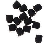 15 Pcs Gel de silicona punta de goma Stylus Pen Tip Cover Stylus Pen Consejos de reemplazo