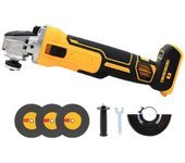 Para amoladora angular inalámbrica sin escobillas con batería de 18 V y 20 V Amoladora angular de 125 mm Herramientas eléctricas para corte de meta...