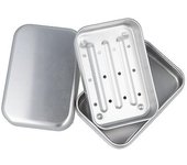 Balade en Provence Aluminum Soap Dish with Drainer 1 unit