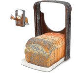 Máquina cortadora de pan, cortadora de pan ajustable plegable, corte rápido, uniformidad de grosor, cortadora de cuchillos Gift-Yvan