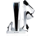 Estación de enfriamiento del soporte de accesorios Ps5, estación de carga del controlador Psvr2, soporte para auriculares de gafas VR2, para disco ...