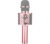2025Wireless Bluetooth Karaoke Microphone 3-in-1 Portable Handheld Mic Speaker Compatible With All Smartphones Gifts Compatible With Girls Kids Adu