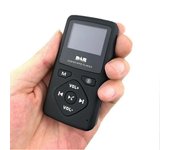 Reproductor de MP3 Bluetooth digital Bluetooth de bolsillo portátil con radio DAB para senderismo, senderismo, carrera, deportes |Radio-Yvan